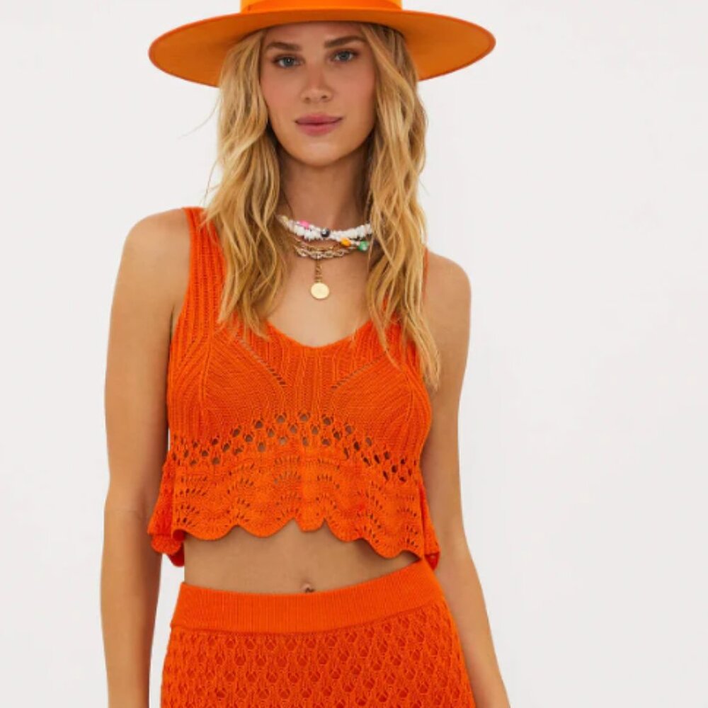 NWT Beach Riot Leigh Top XS Sunshine Haze XS